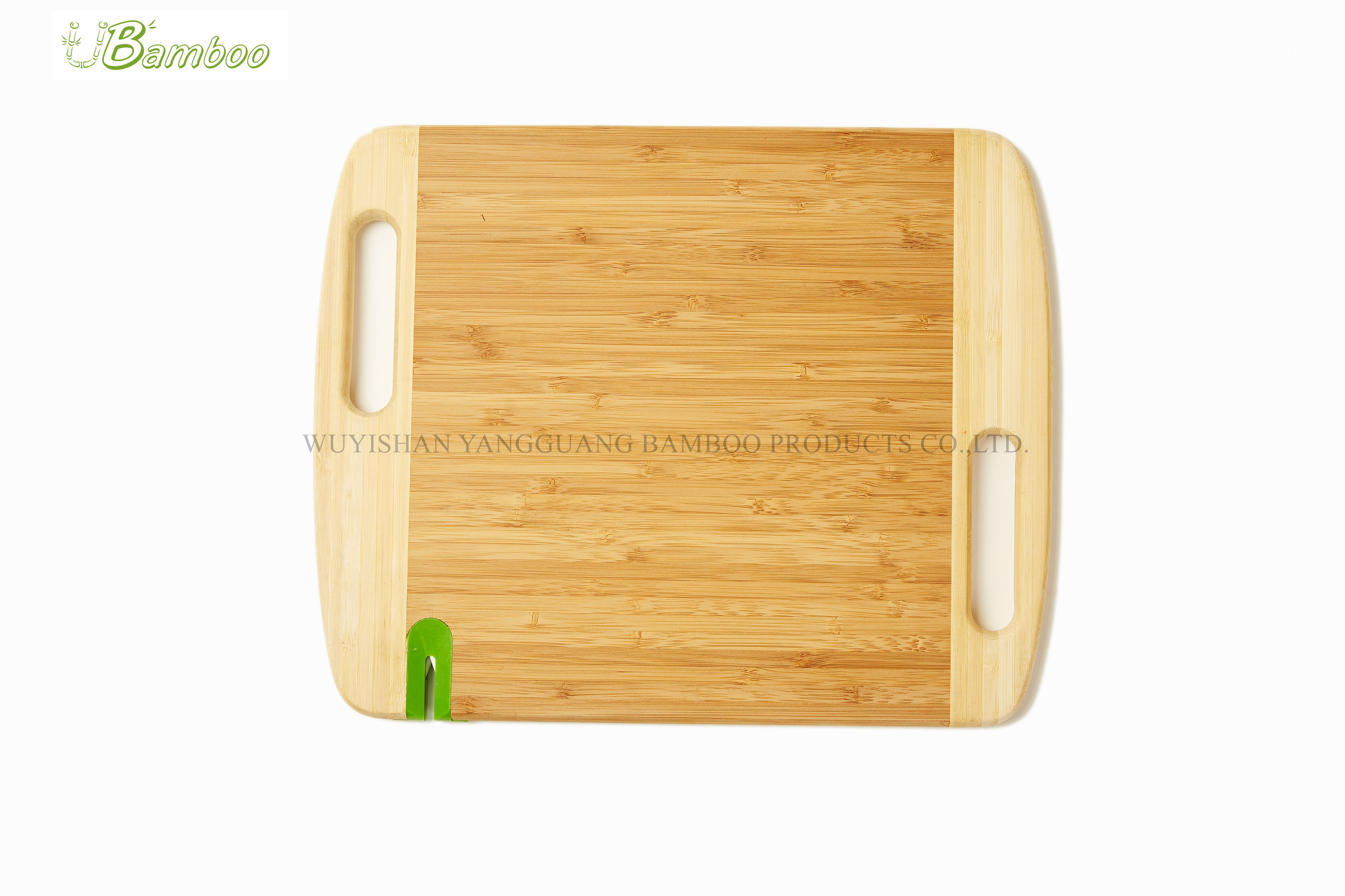 Bamboo Cutting Board with Sharpener
