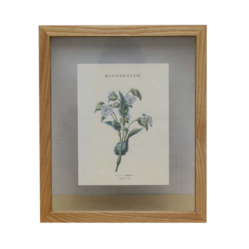 Natural oak frame with picture P613