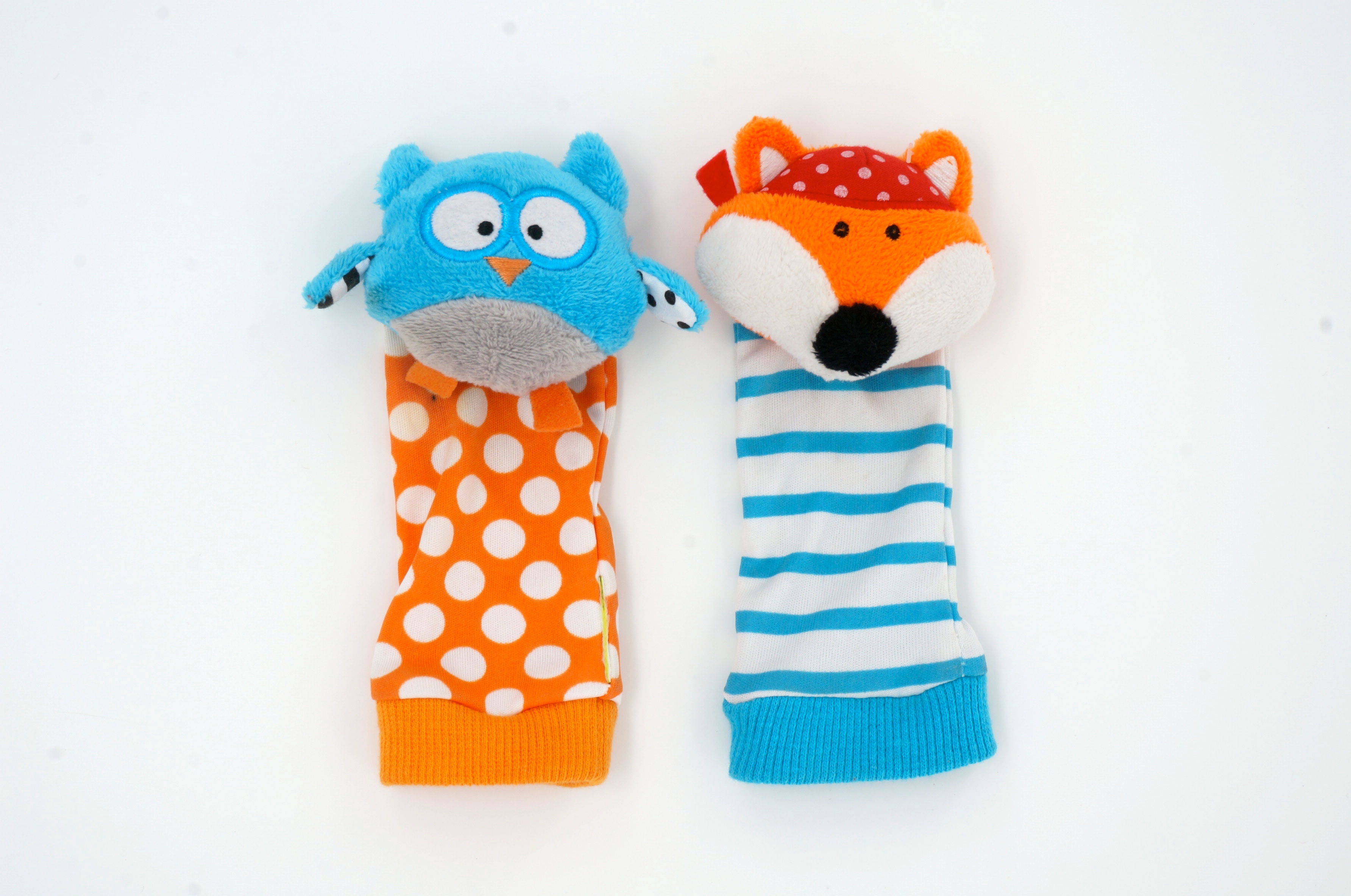 baby socks with rattle