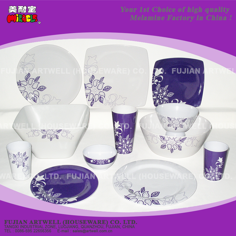 Melamine Square Plate , Bowl , Dinner Ware