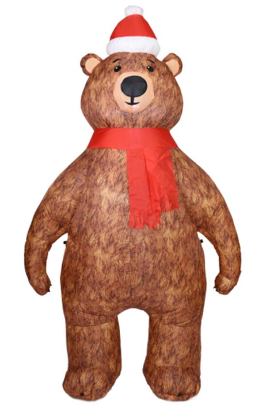 2.1meter christmas bear