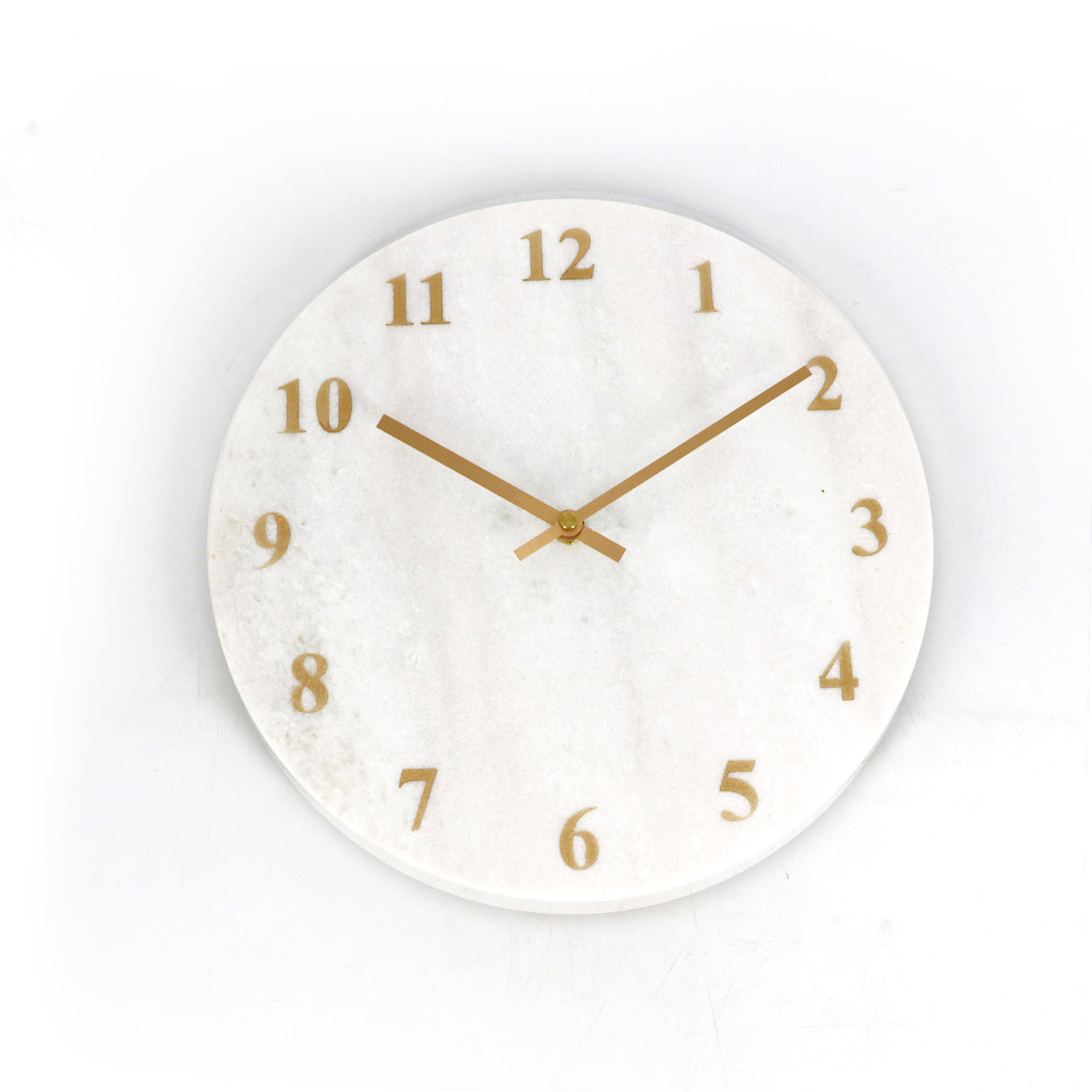 marble wall clock