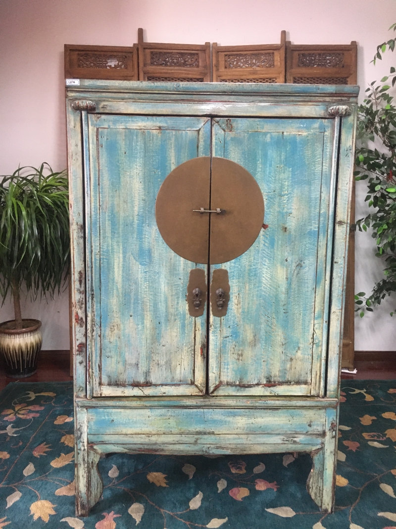 chinese antique 2 door cabinet /wooden furniture/ antique furniture / solid furniture/ elm furniture/living room funiture/bedroom furniture/dining room furniture