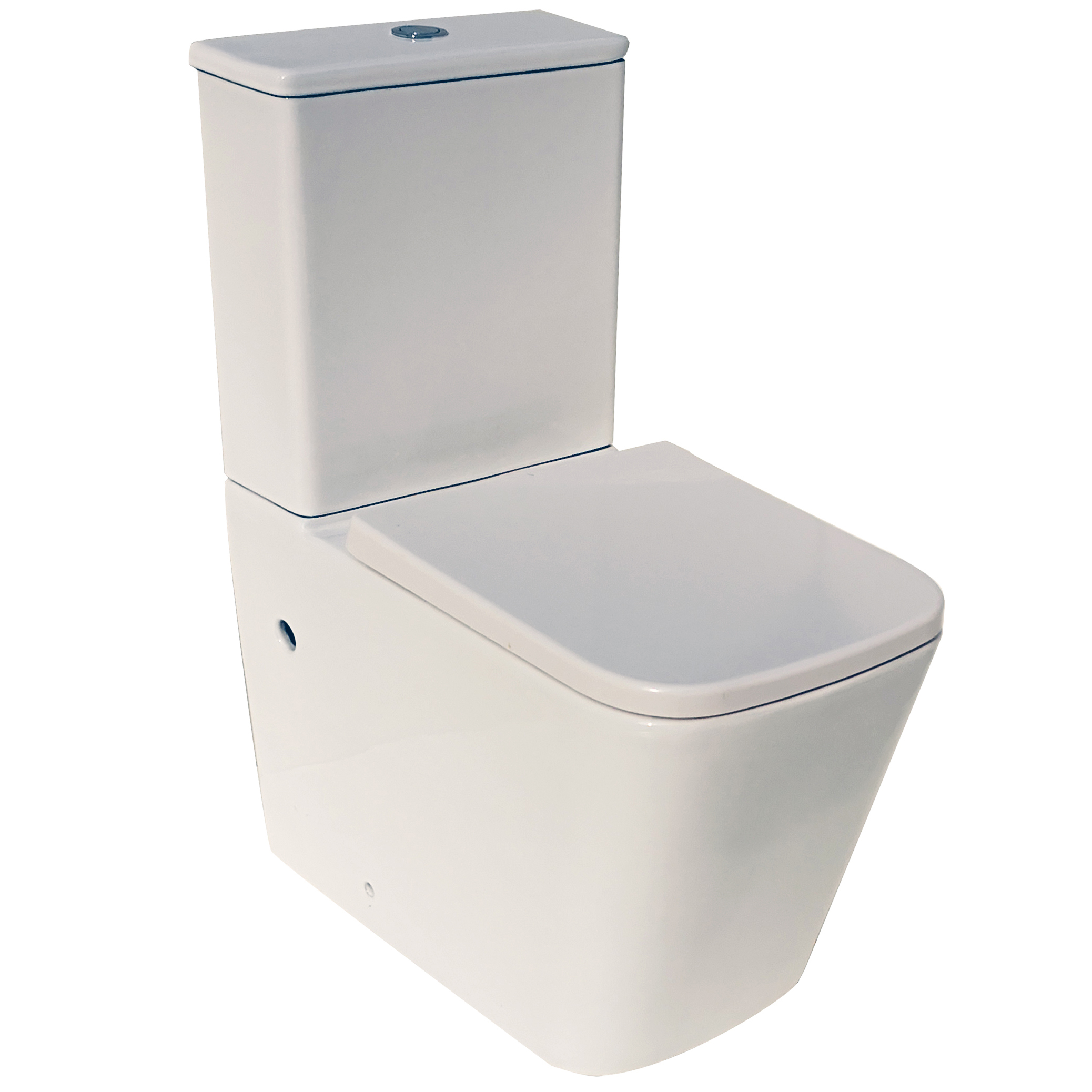 rimless two piece toilet