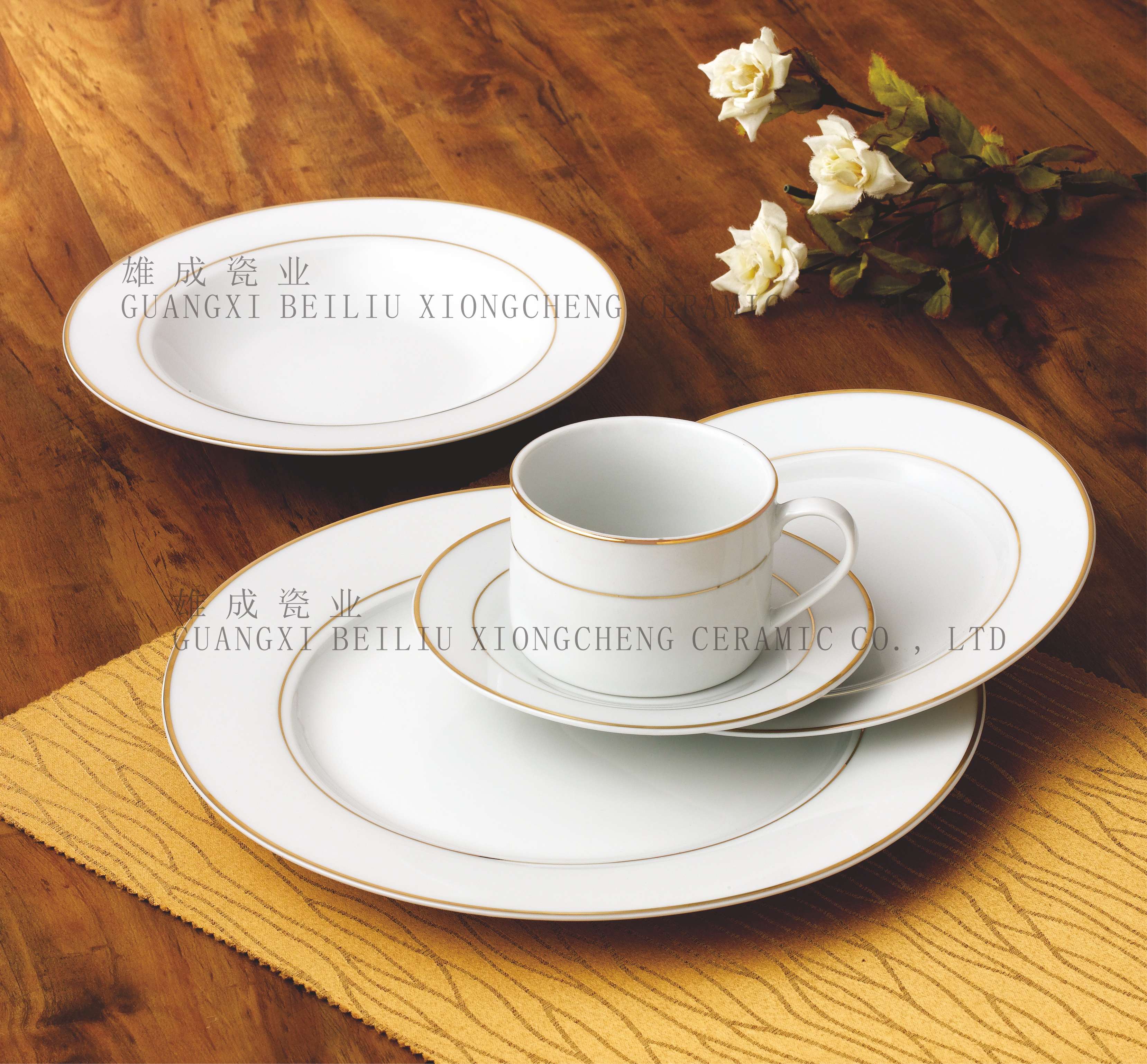 Round shape 20pc dinner set