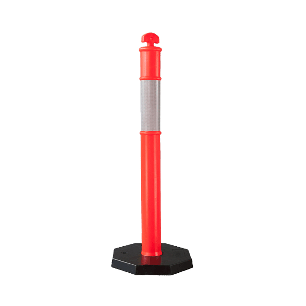 1100mm PE post barrier with plastic chain(DW-Y02)