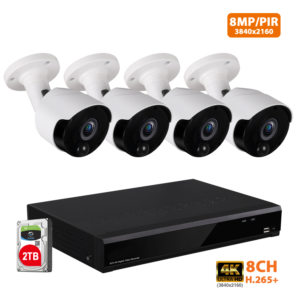4K DVR security system