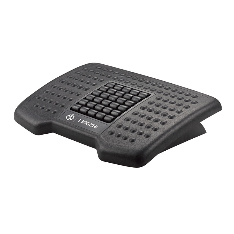 Footrest foot rest with ergonomic design plastic material angle adjustable