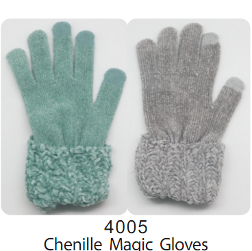 Chenille Magic Gloves