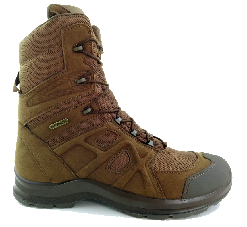 Brown Men‘s high cut waterproof tactical boot/ outdoor shoe /hiking shoe