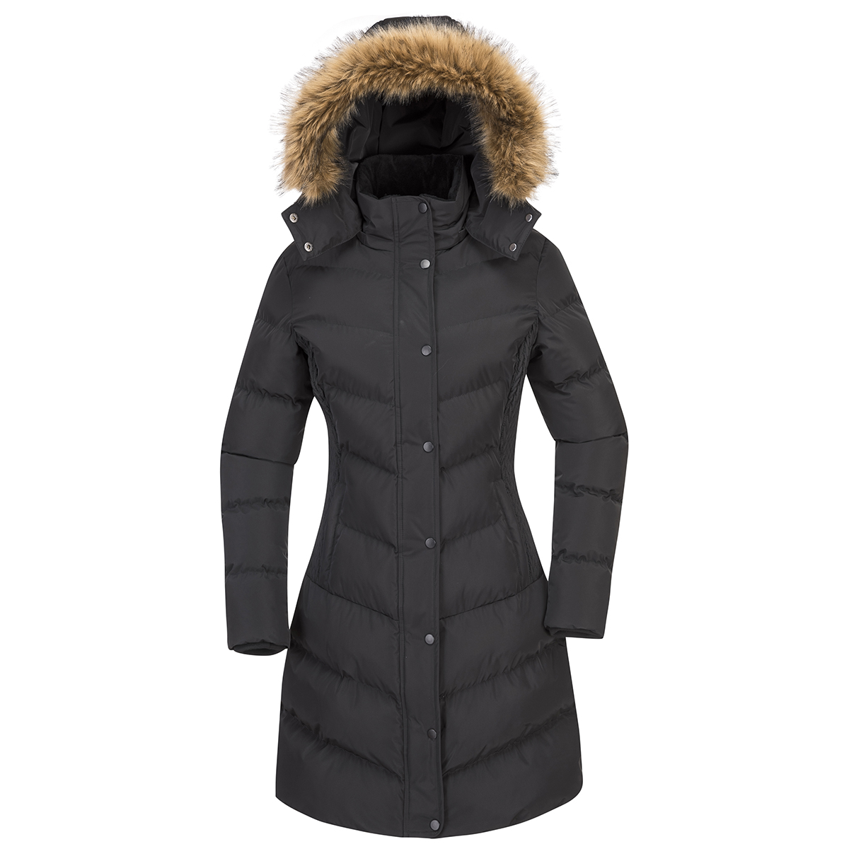 Ladies padded Jacket winter long Parka outdoor jacket