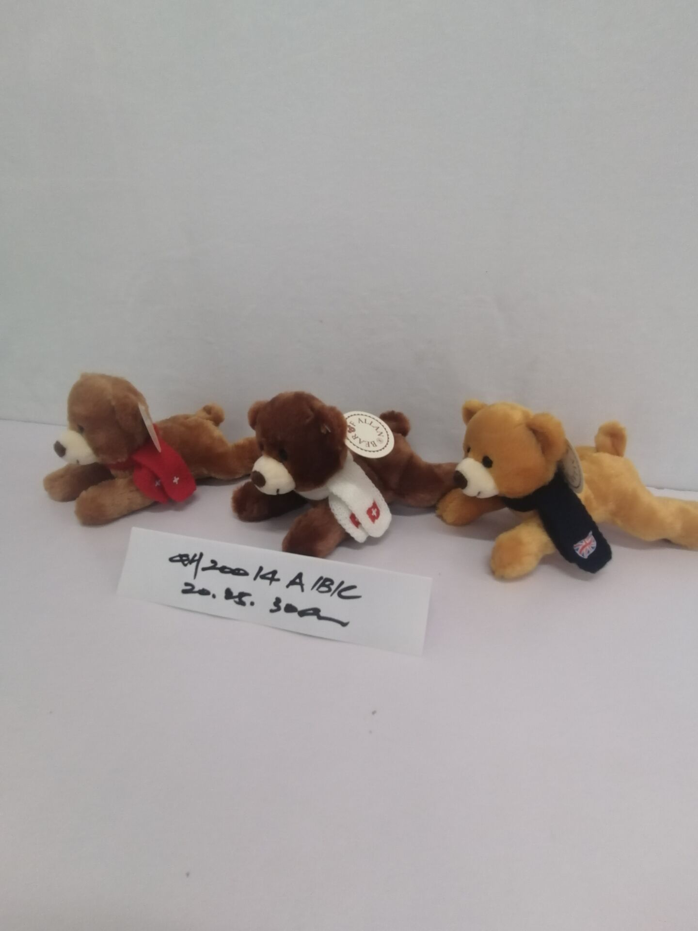 Bear with scarf