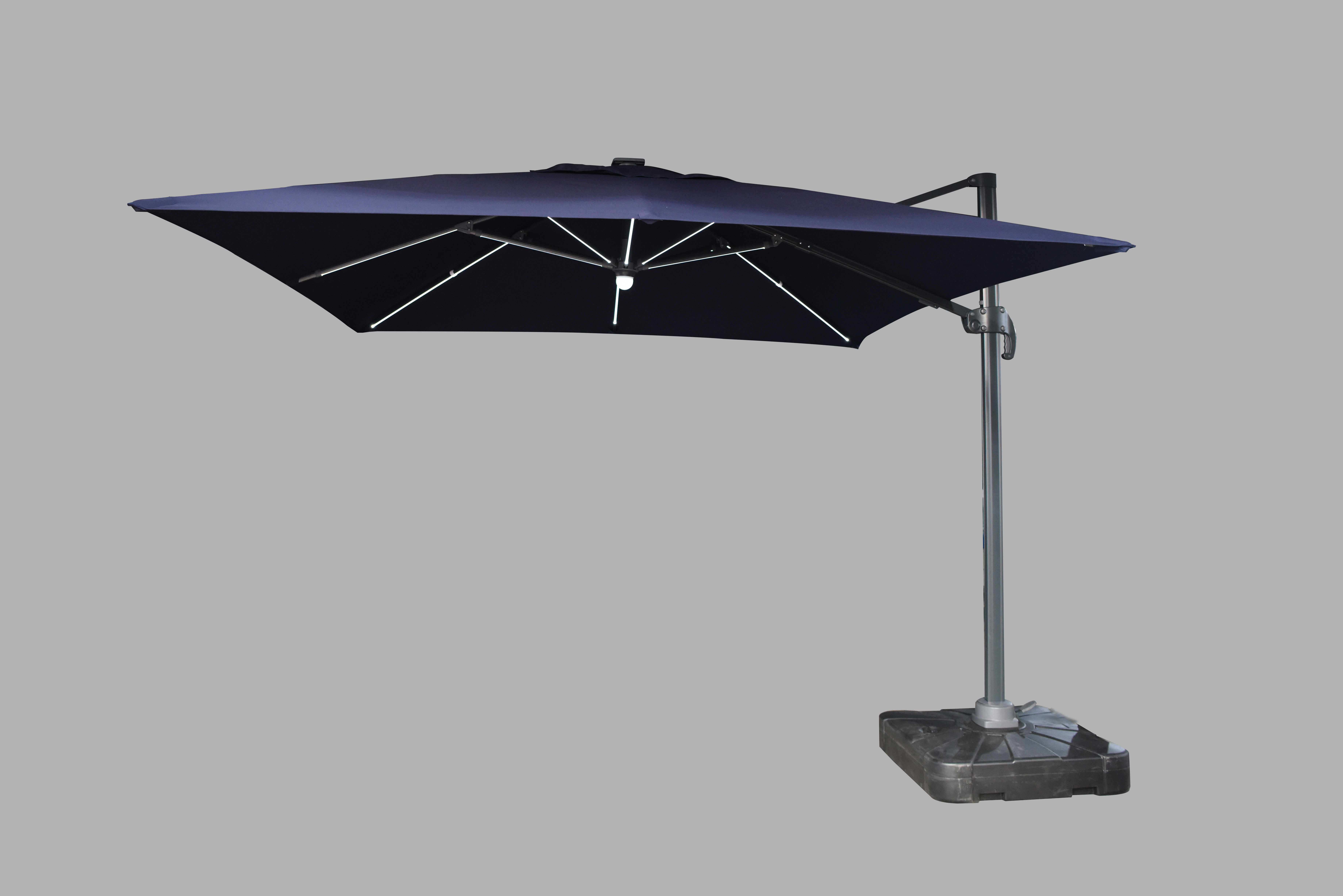 Small Solar Roma Hanging Umbrella (without flap)