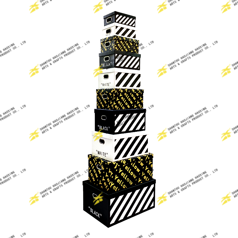 Rectangle Box With Two Egg Hold Handle Set Of 10