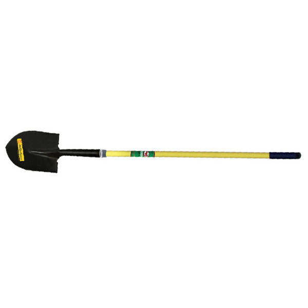 Fiberglass handle shovel