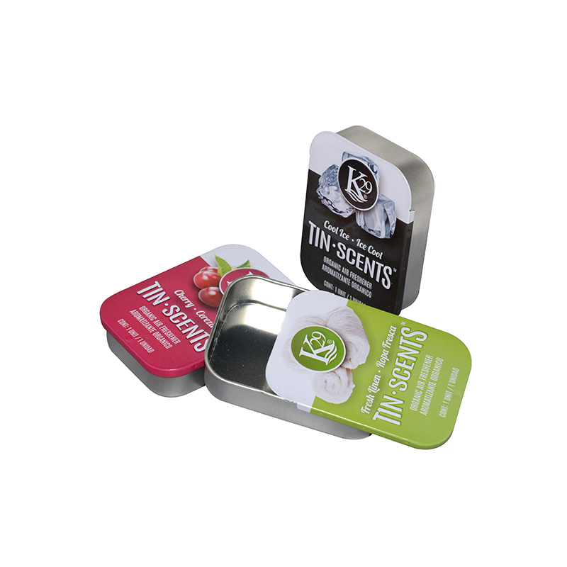 Chewing Gum Candy Cigarette Packing Sliding Lid Tin Boxes
