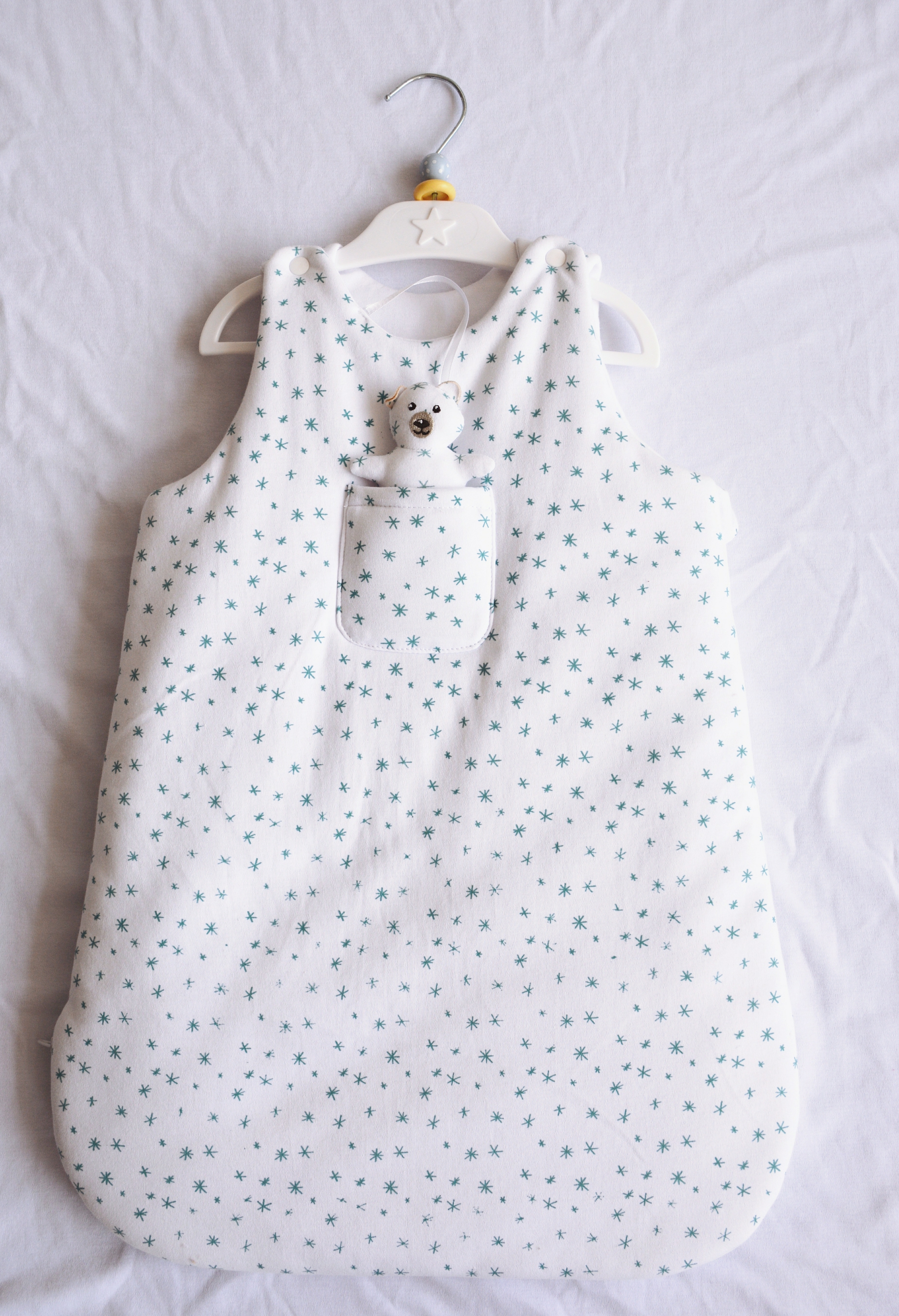 stuffed sleeping bag
