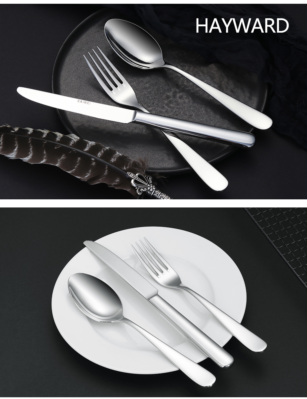 High Quality Stainless Steel Cutlery Set Stainless Steel Flatware Tableware Wholesale For Restaurant Hotel