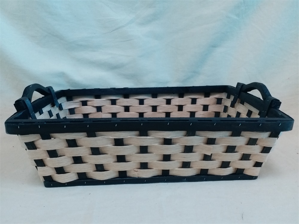 Gushi yufeng rectangle Wicker Tray Basket Gift Baskets for Christmas Gift Fruit Presents