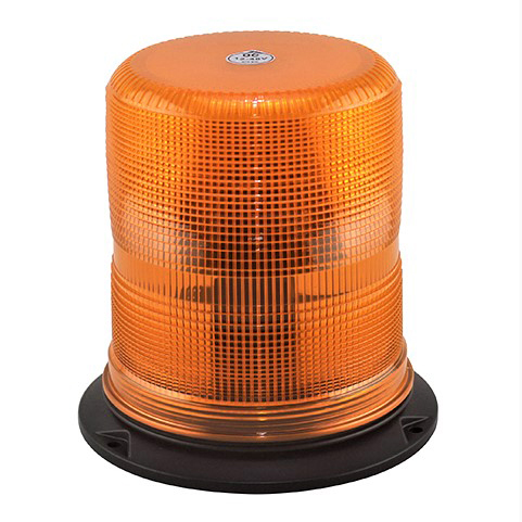 Amber strobe light warning light for heavy duty rotating beacon flash light
