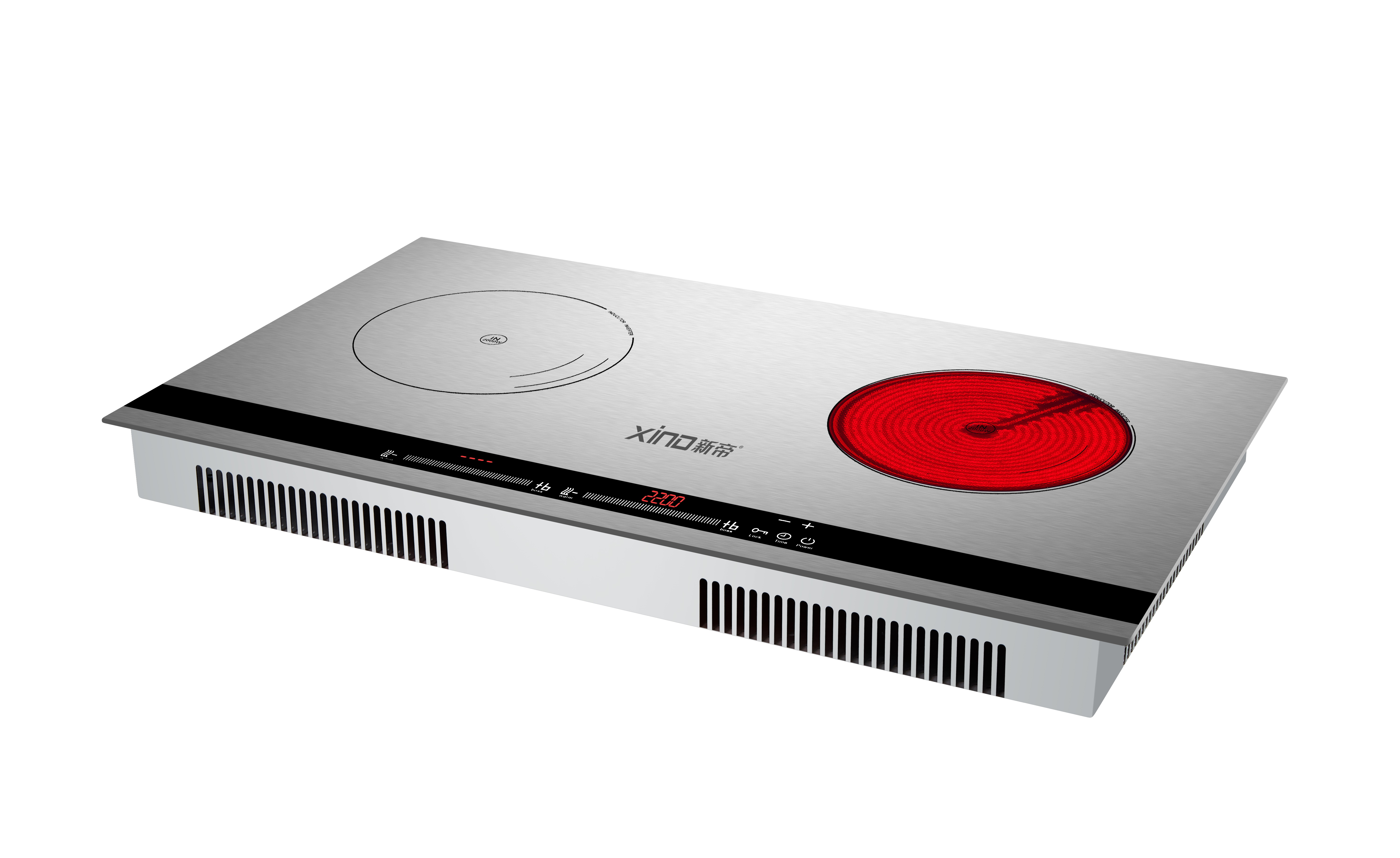 Induction & Infrared Cooker Hob