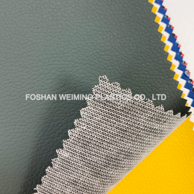PVC Sponge Leather With Fabric Backing