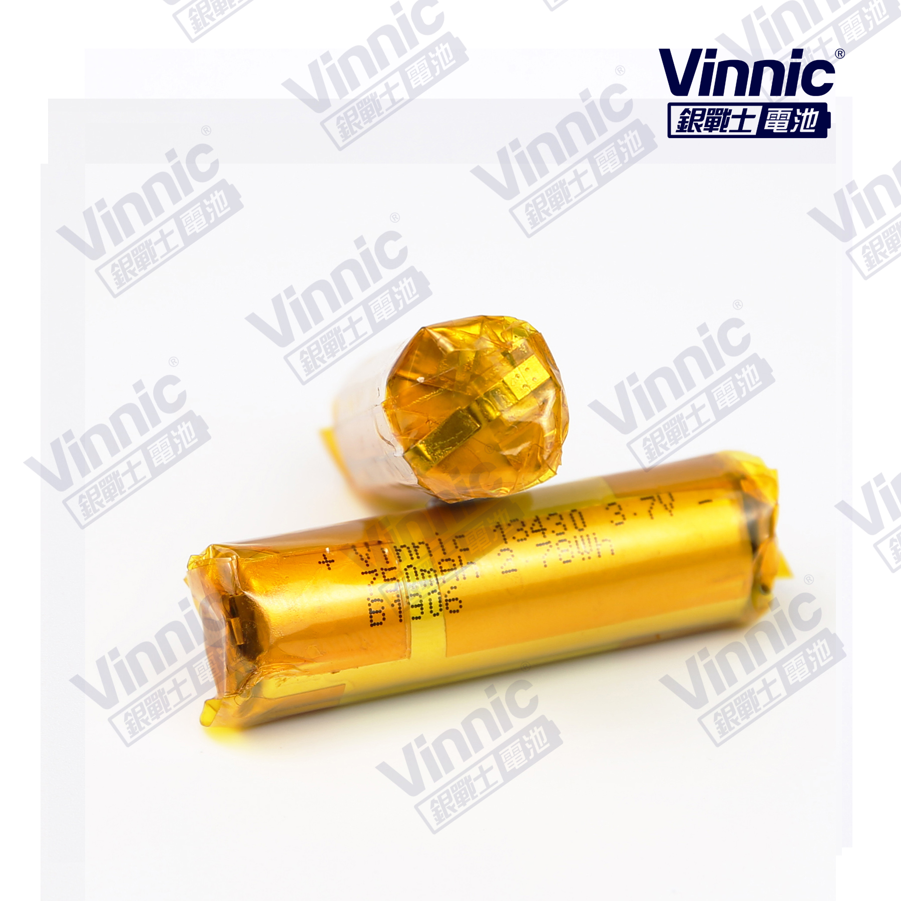 VINNIC Polymer Lithium-ion Rechargeable Battery 13430