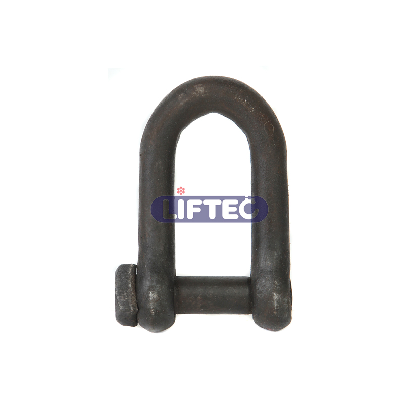 European Trawling Dee Shackle With Square Head Screw Pin