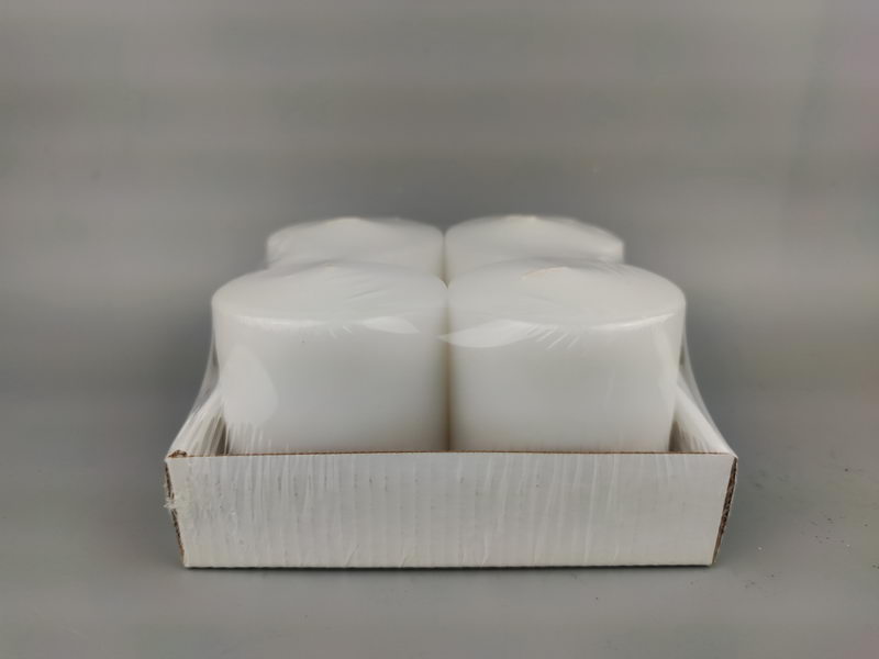 S/4 over-dipping pillar candles