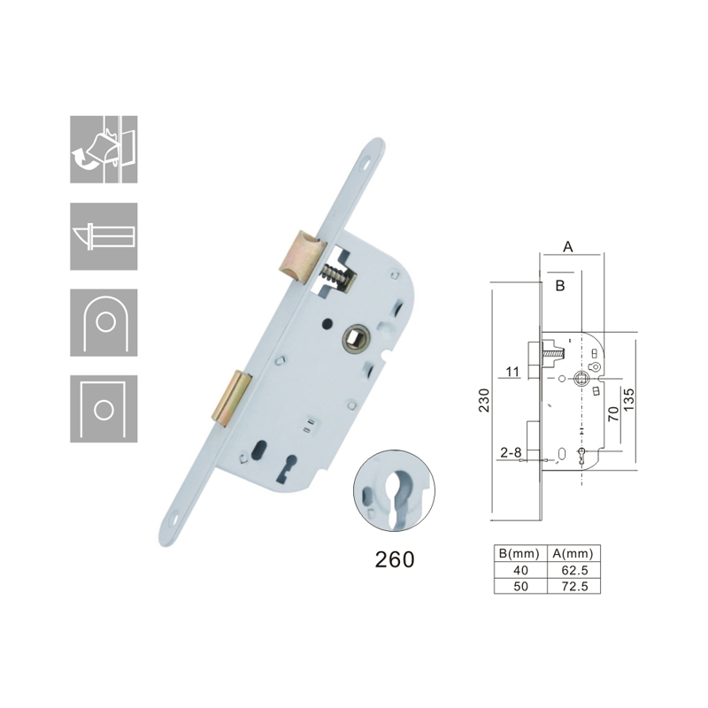 French locks range