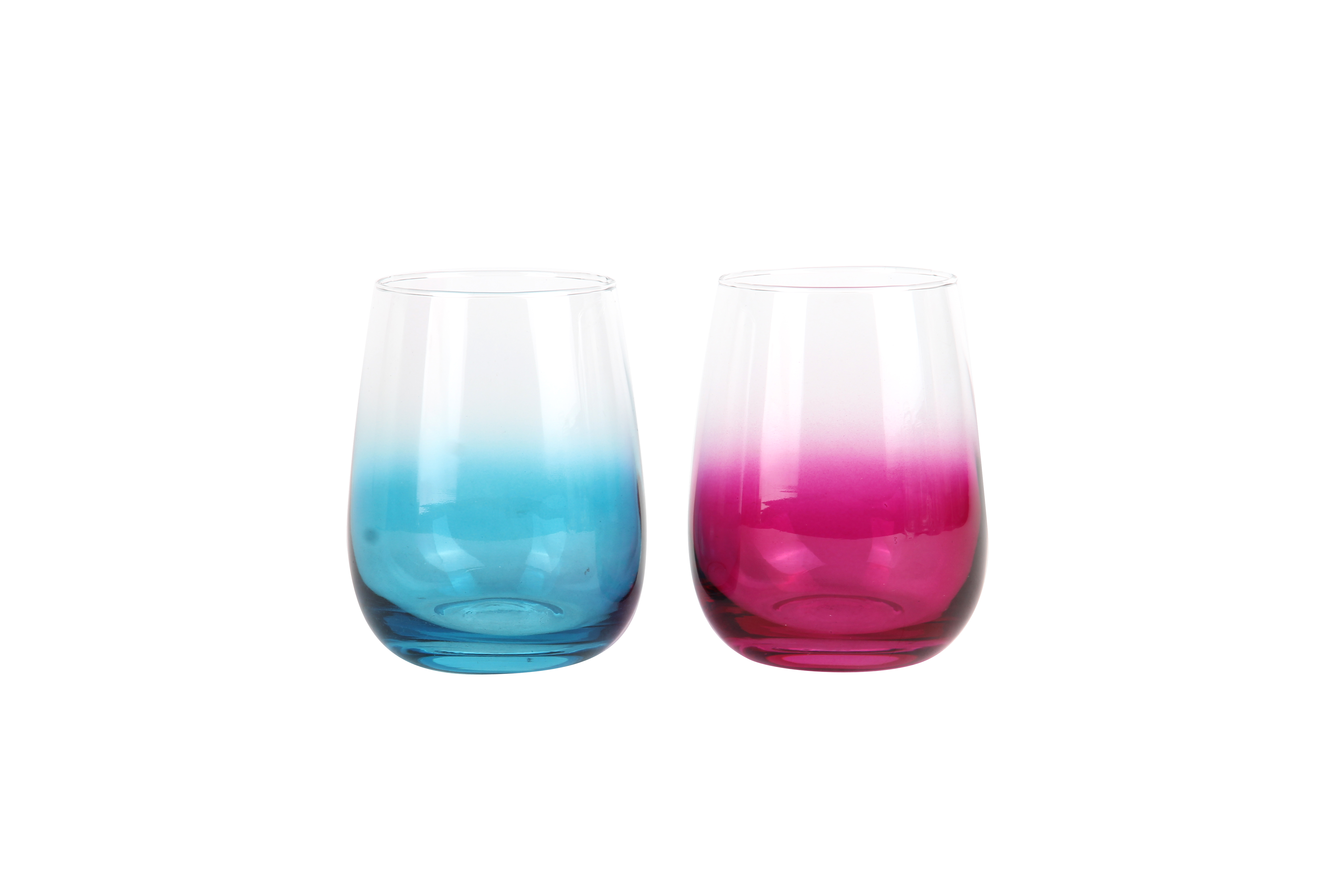 Stemless wine glass