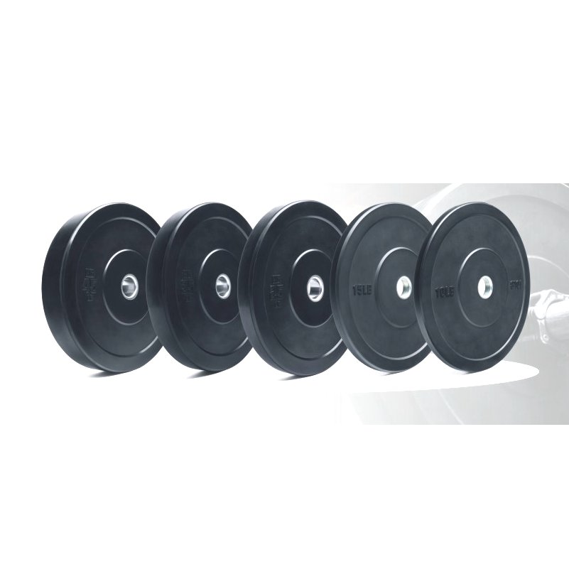 Black Commmercial Bumper Plate