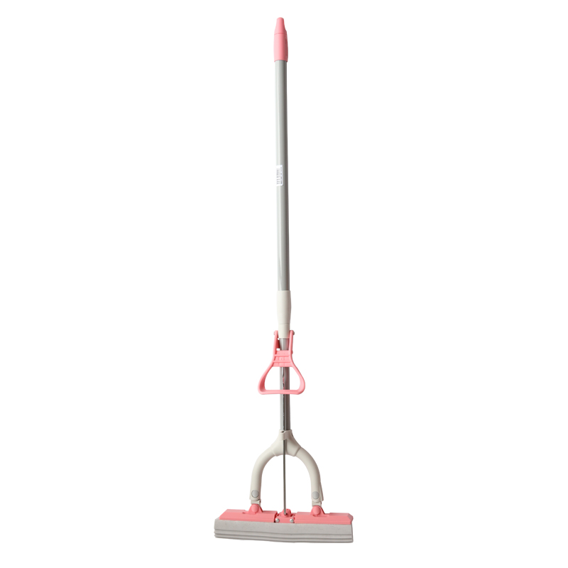 Plastic roller mop PVC sponge mop with "Pull and Lift" wringer