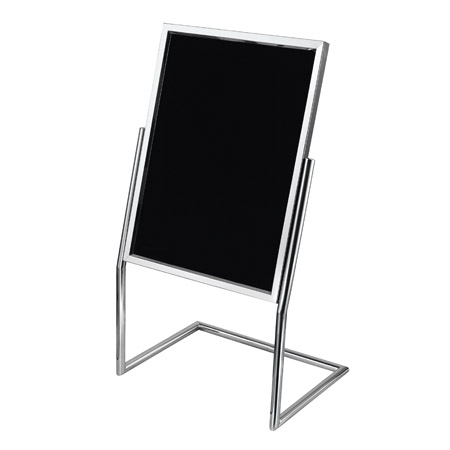 Stainless Steel Free Standing Floor Sign Stands for Lobby