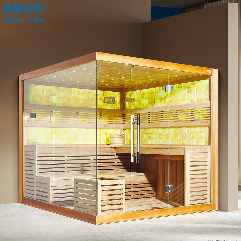 Large Sauna New Canadian Red Cedar Wood Sauna Room