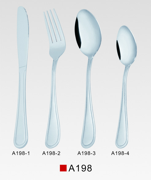 Stainless cutlery