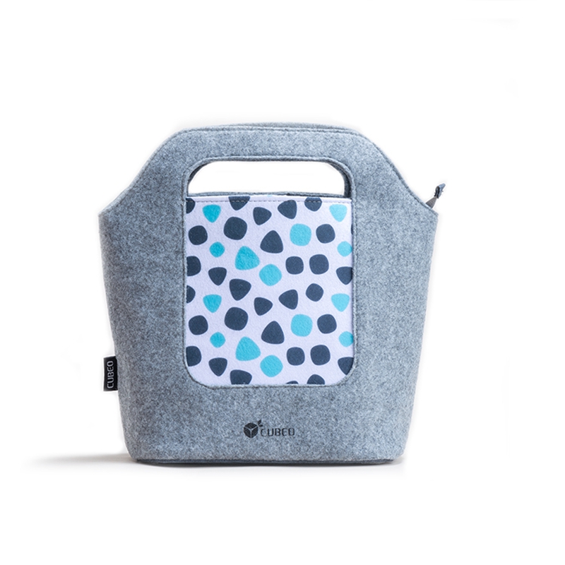 BL103 Dalmatian Cooler Bag for bento lunch box and cup as lunch box set fashion hand bag eco-friendly cooler bag