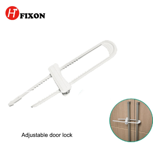Plastic adjustable door lock child care lock baby safety lock safety latch