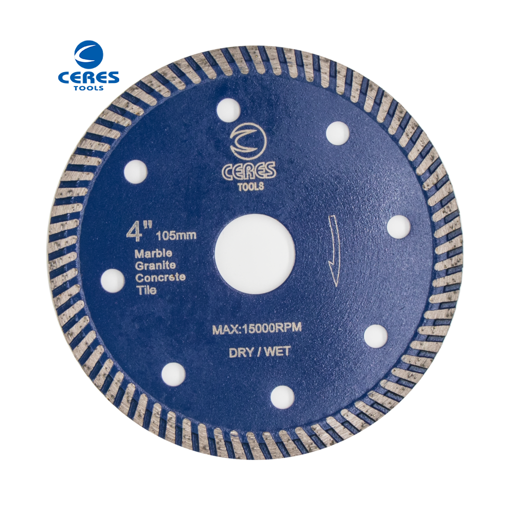 Turbo Blades for both wet and dry cutting
