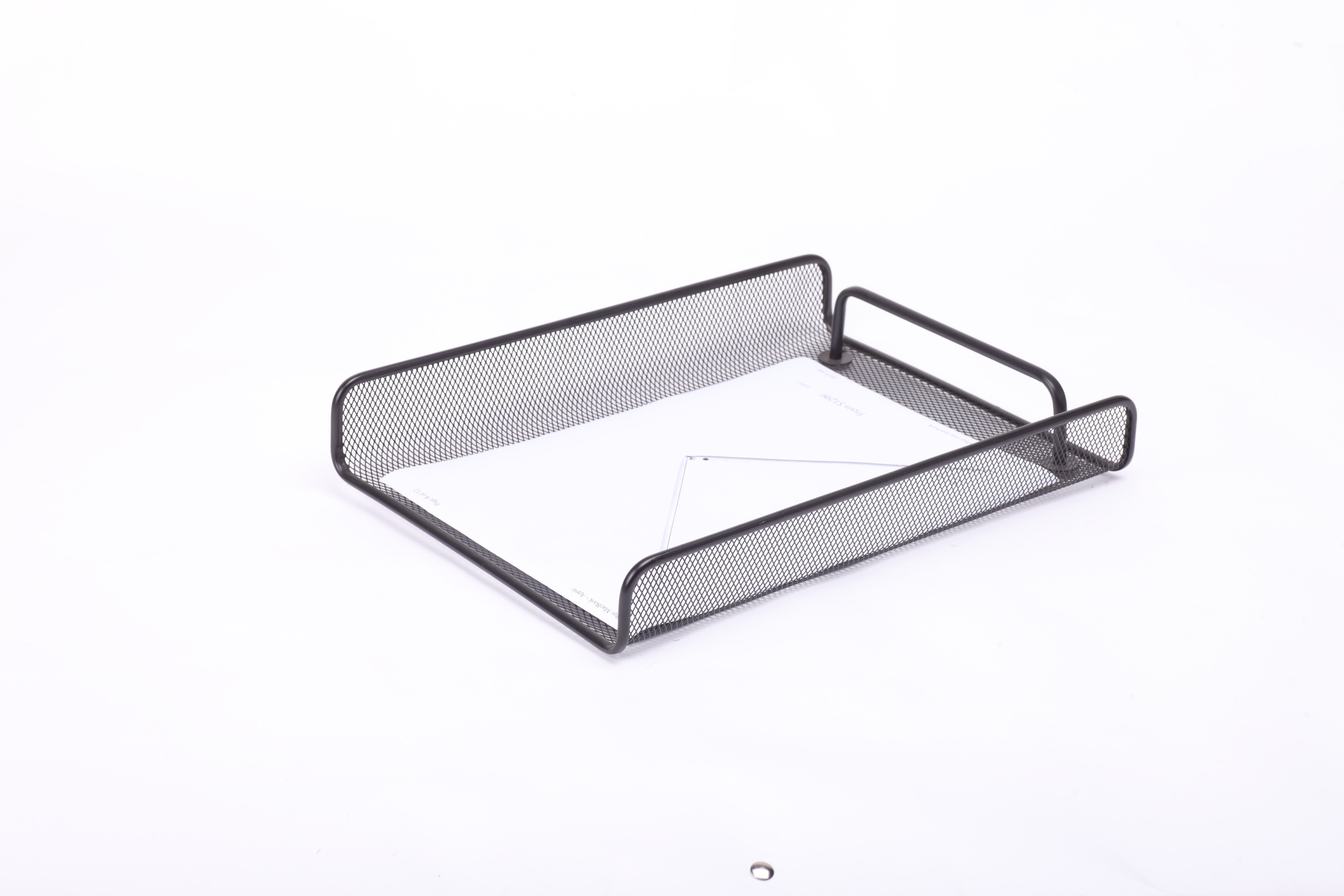 Metal Mesh Desk Document Tray