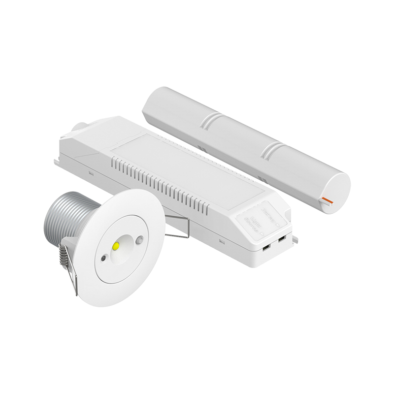 High quality new rechargeable recessed downlight led panel light emergency kit