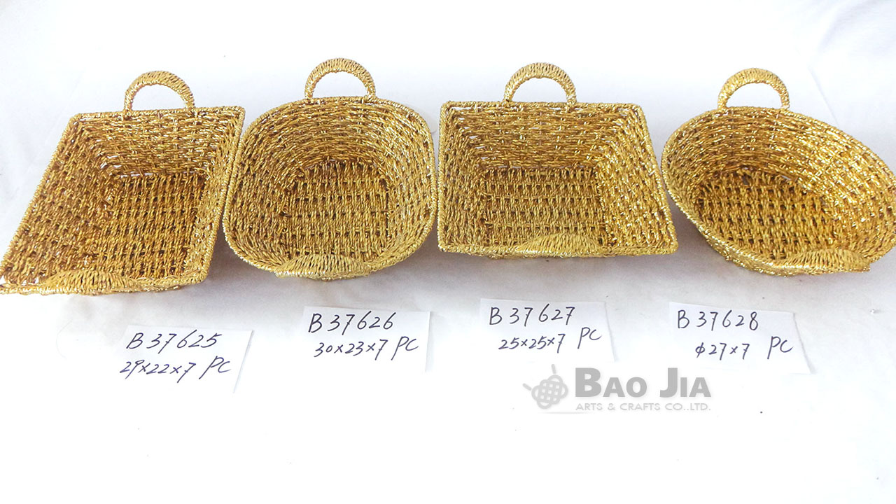 X'mas paper rope basket