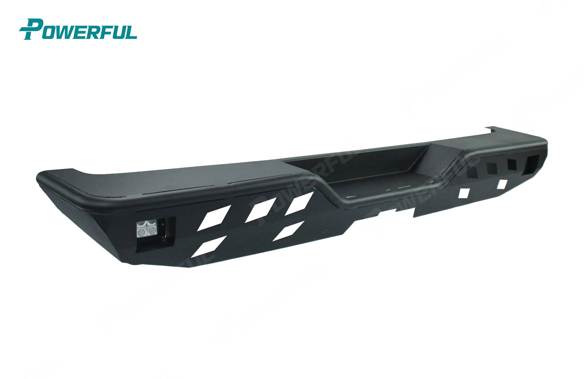 Black Rear Bumper