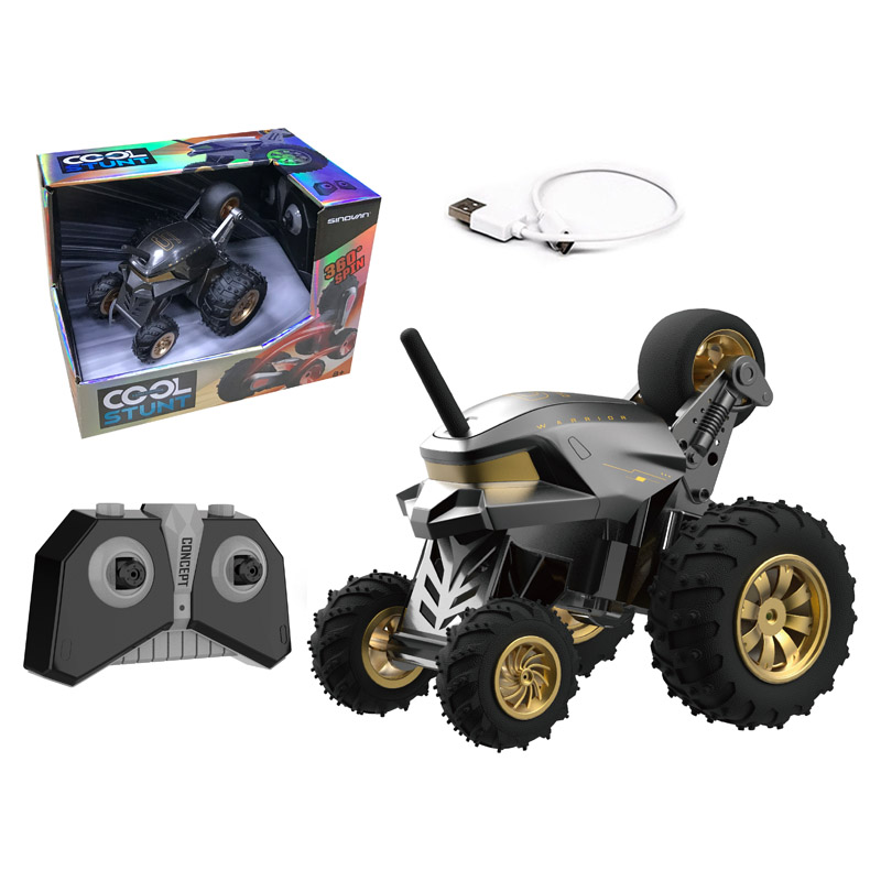 SINOVAN 2.4G full functions plastic advanced technology rc stunt car 2021 with rechargeable battery