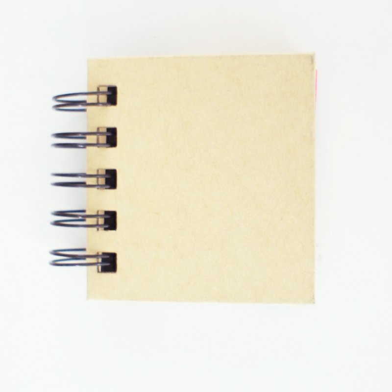 Spiral sticky note