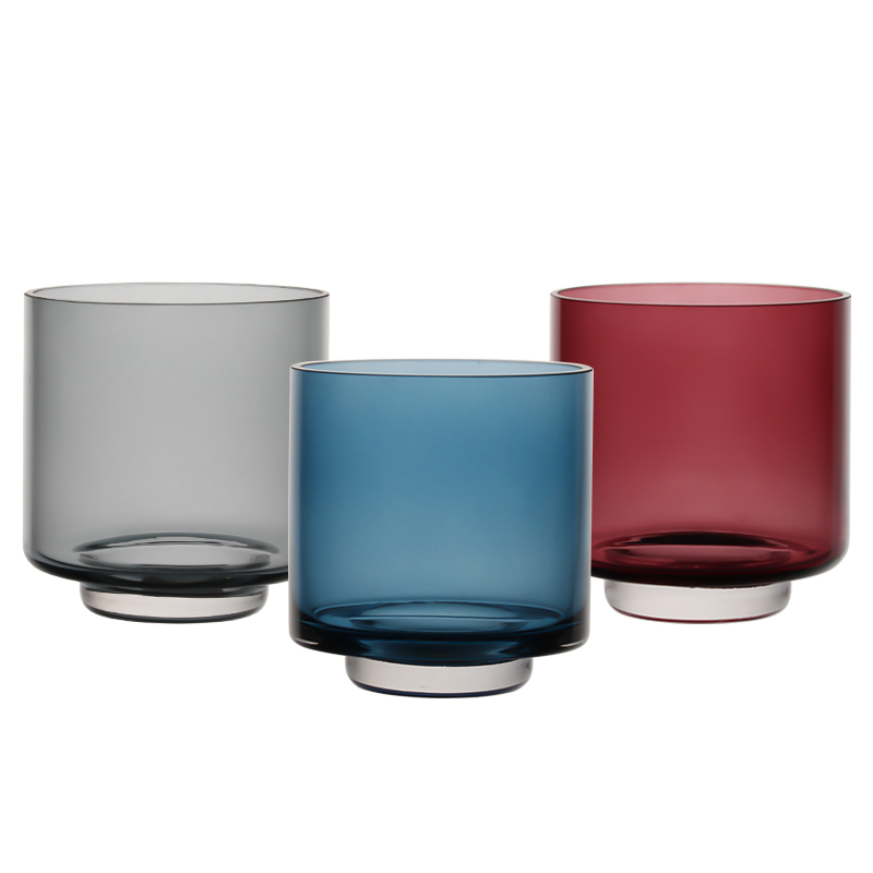 Colorful candle holder
