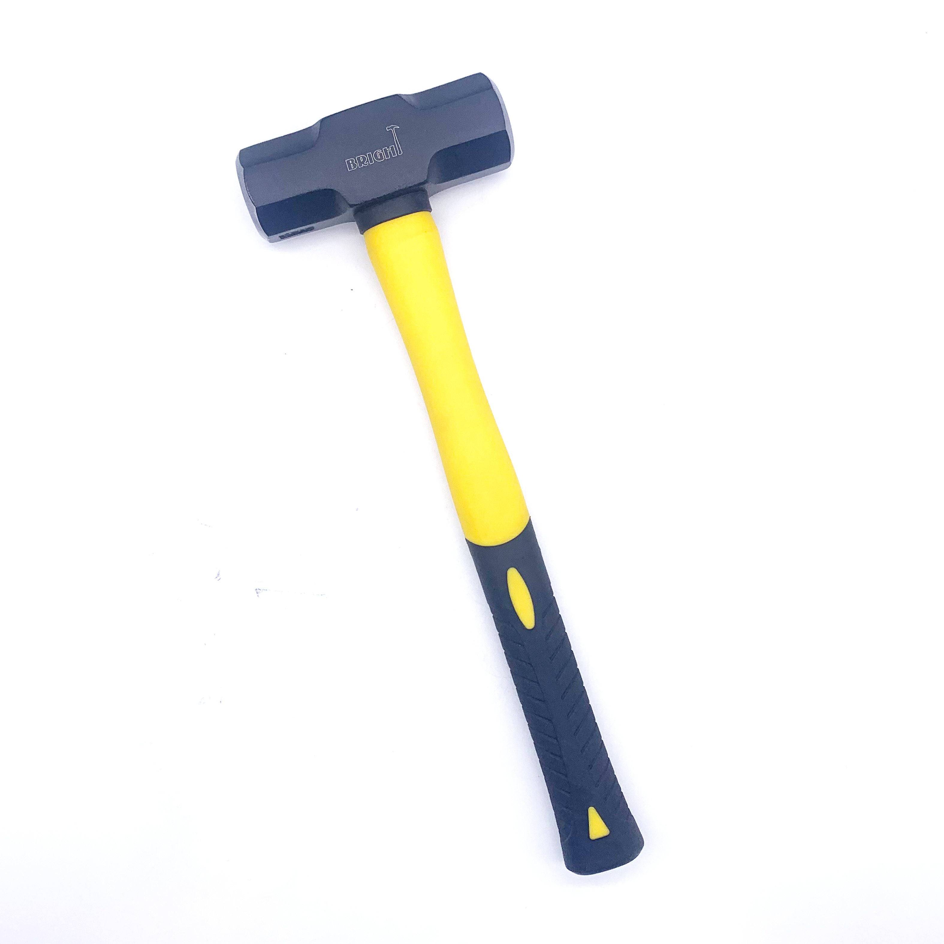 Sledge hammer with fiberglass handle
