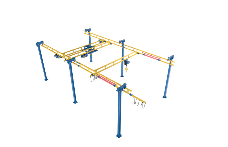 rigid KBK light crane system