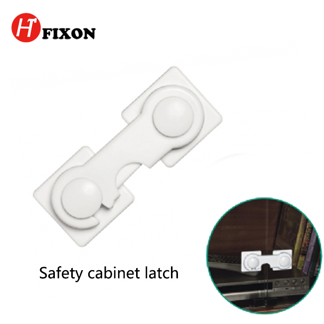Plastic cabinet safety latch baby safety lock