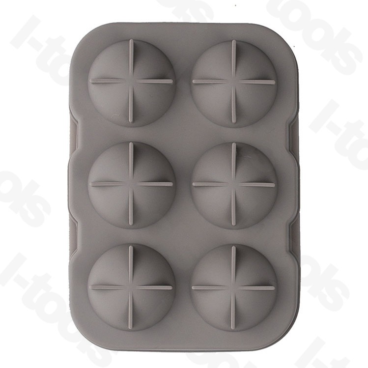 6 Cubes Ice Cube Tray
